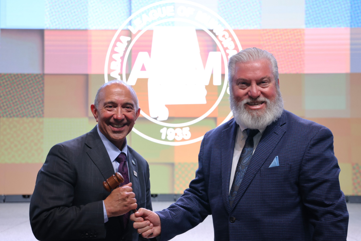 Alabama League of Municipalities Elects New President  and Vice President